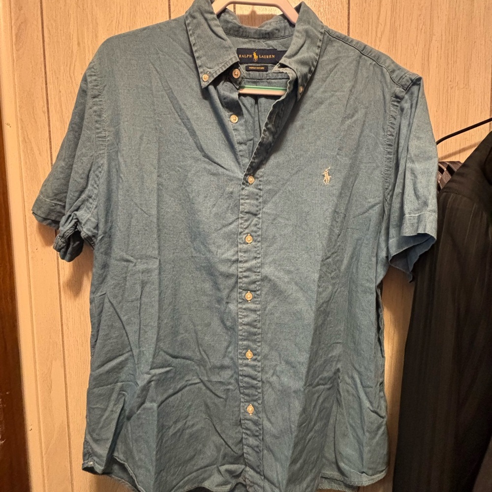 Ralph Lauren Blue Men's Shirt